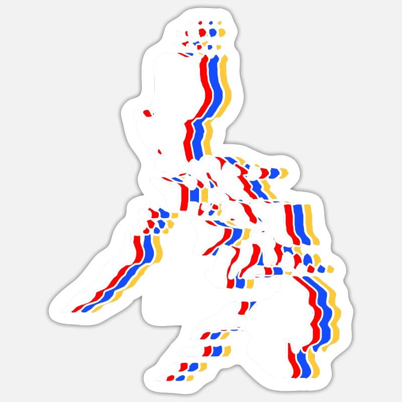 Sticker taille S (10 x 10 cm) - 