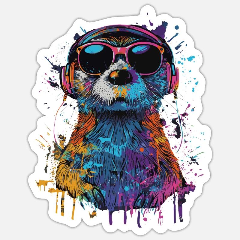 Sticker taille S (10 x 10 cm) - 