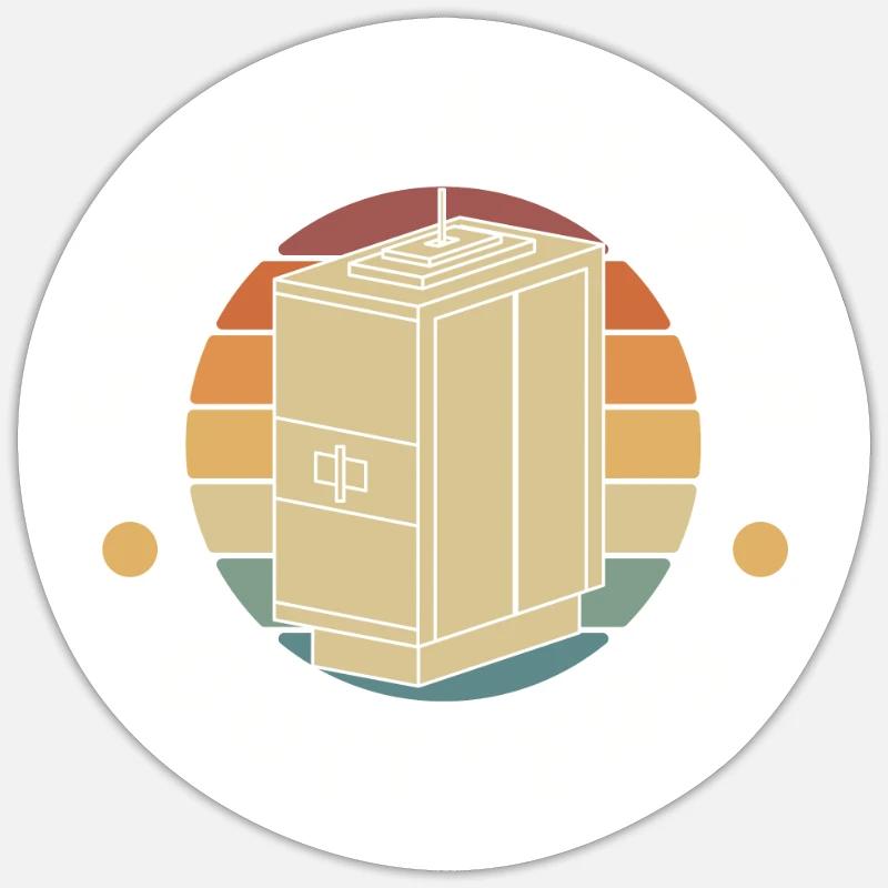 Sticker size S (10 x 10 cm) -