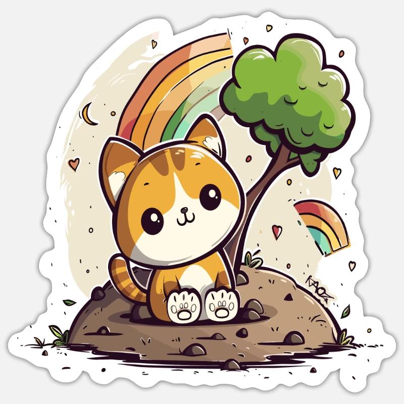 Sticker Größe S (10 x 10 cm) - 