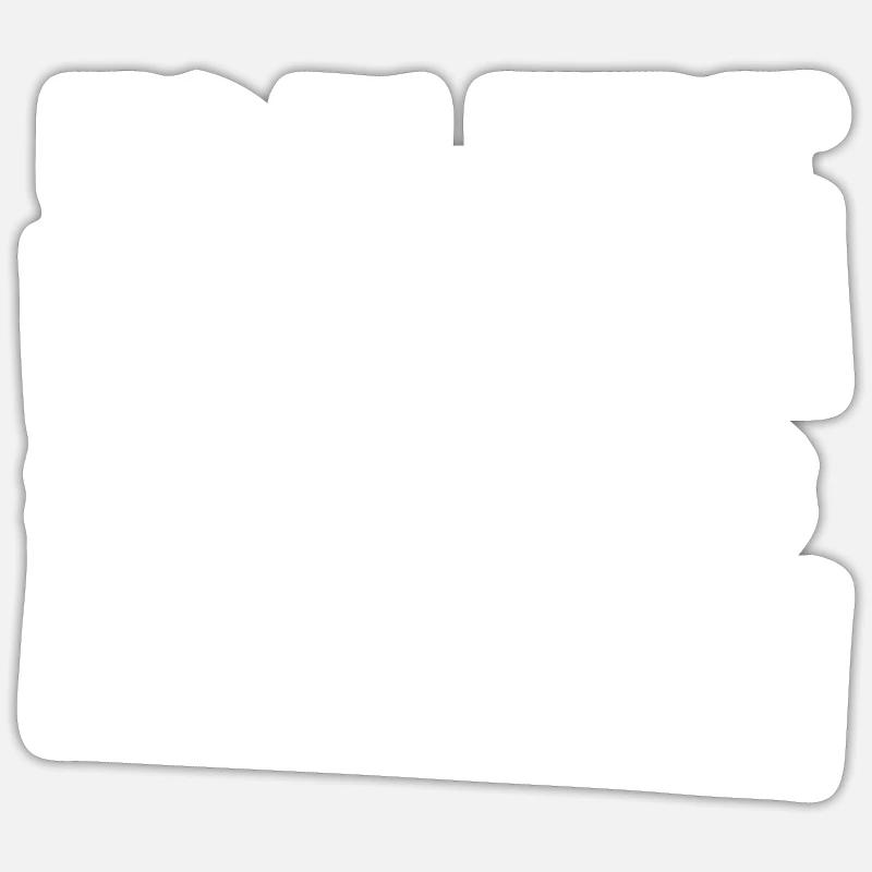 Everything remains as it is! Funny Retro Meme Sticker size S (10 x 10 cm)