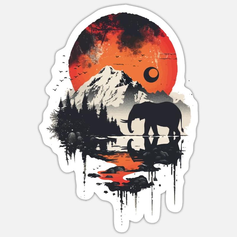 Sticker Größe S (10 x 10 cm) - 