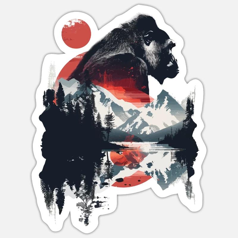 Sticker Größe S (10 x 10 cm) - 