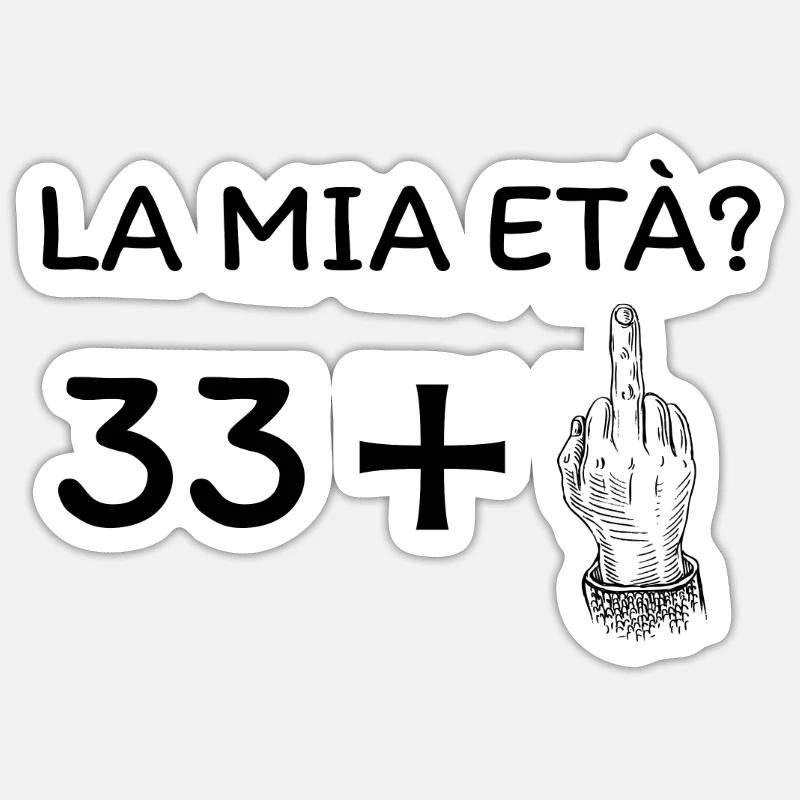 Sticker Größe S (10 x 10 cm) - 