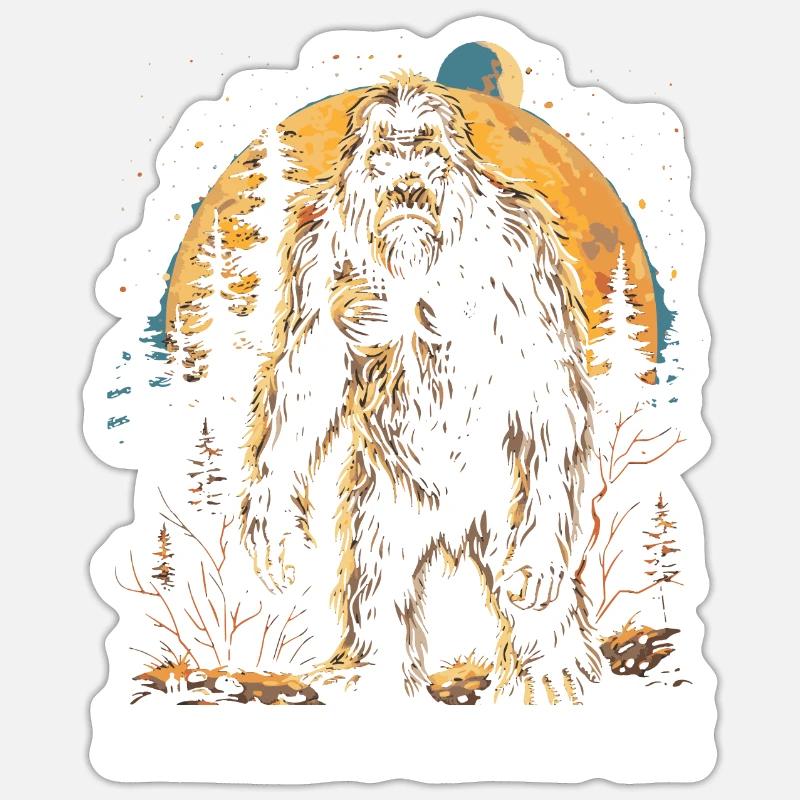 Papaw Squatch Sticker size S (10 x 10 cm)