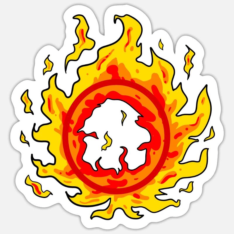 Sticker taille S (10 x 10 cm) - 