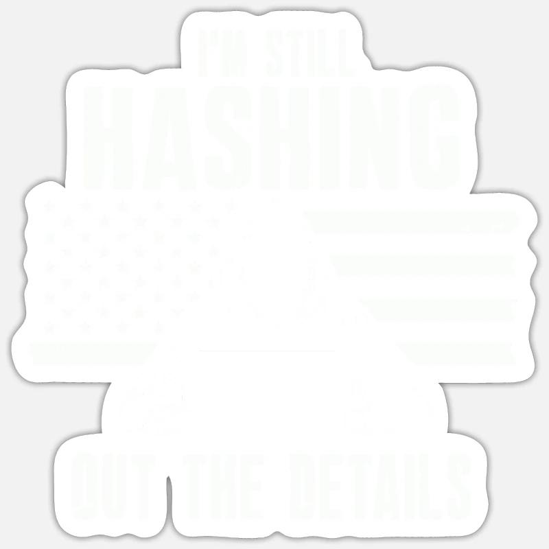 Ethical Hacker Cybersecurity Expertise - Sticker size S (10 x 10 cm) - white matte