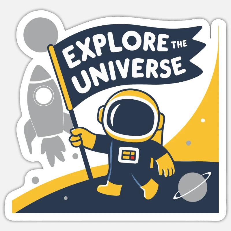Sticker Größe S (10 x 10 cm) - 