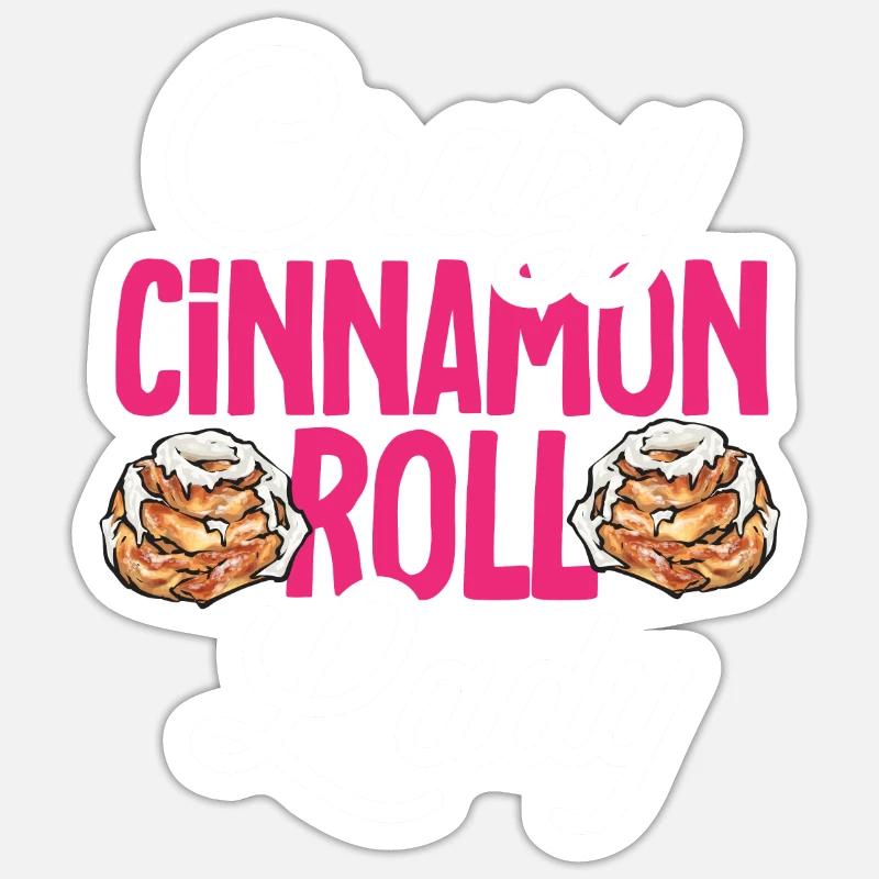 Cinnamon roll Sticker size S (10 x 10 cm)