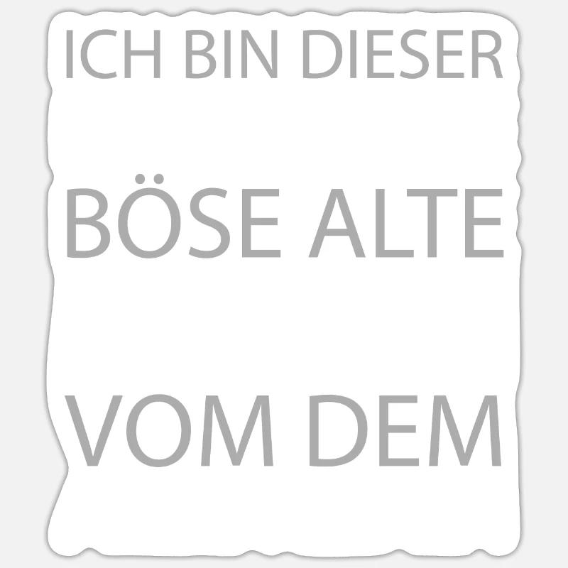 Charpentier, Charpentier, Charpentier - Sticker taille S (10 x 10 cm) - blanc mat
