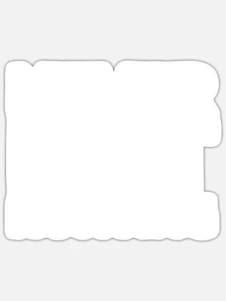 Geologe Steinsammler - Sticker Größe S (10 x 10 cm) - Mattweiß