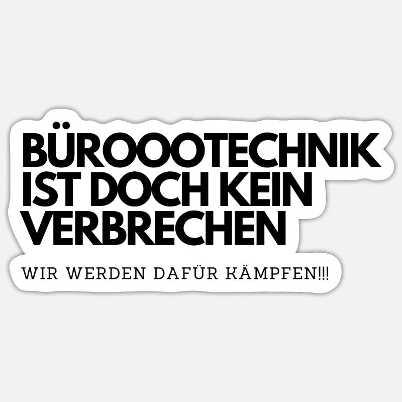 Pyrotechnik ist kein Verbrechen Lustiges Meme - Sticker Größe S (10 x 10 cm) - Mattweiß