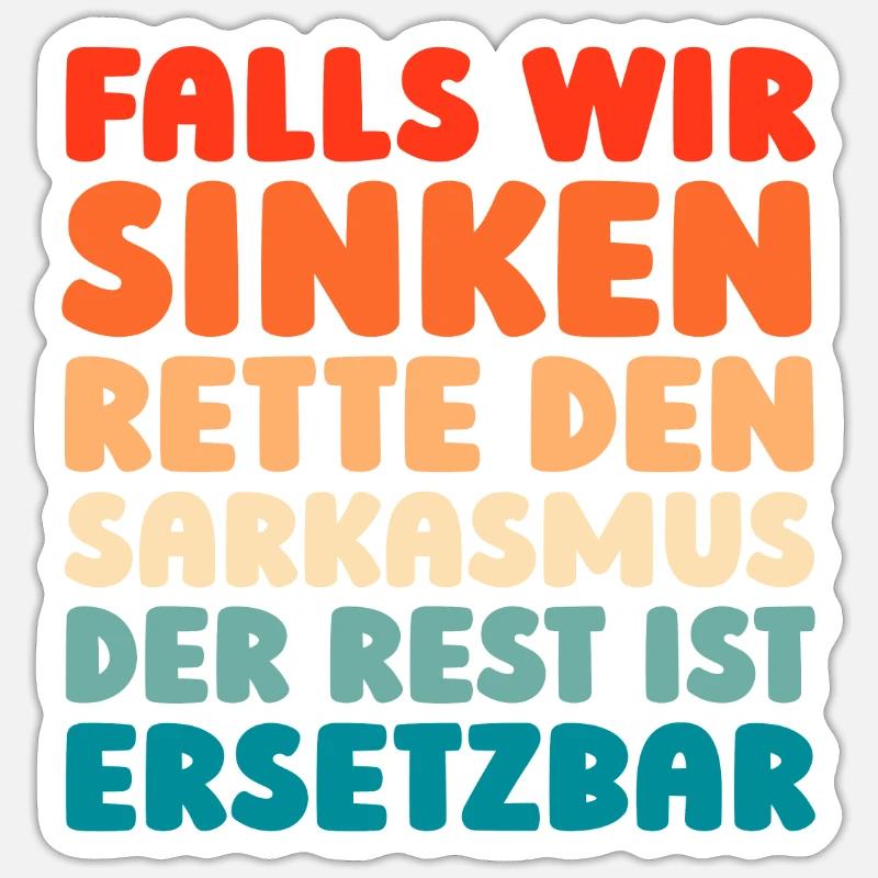 Sticker Größe S (10 x 10 cm) - 