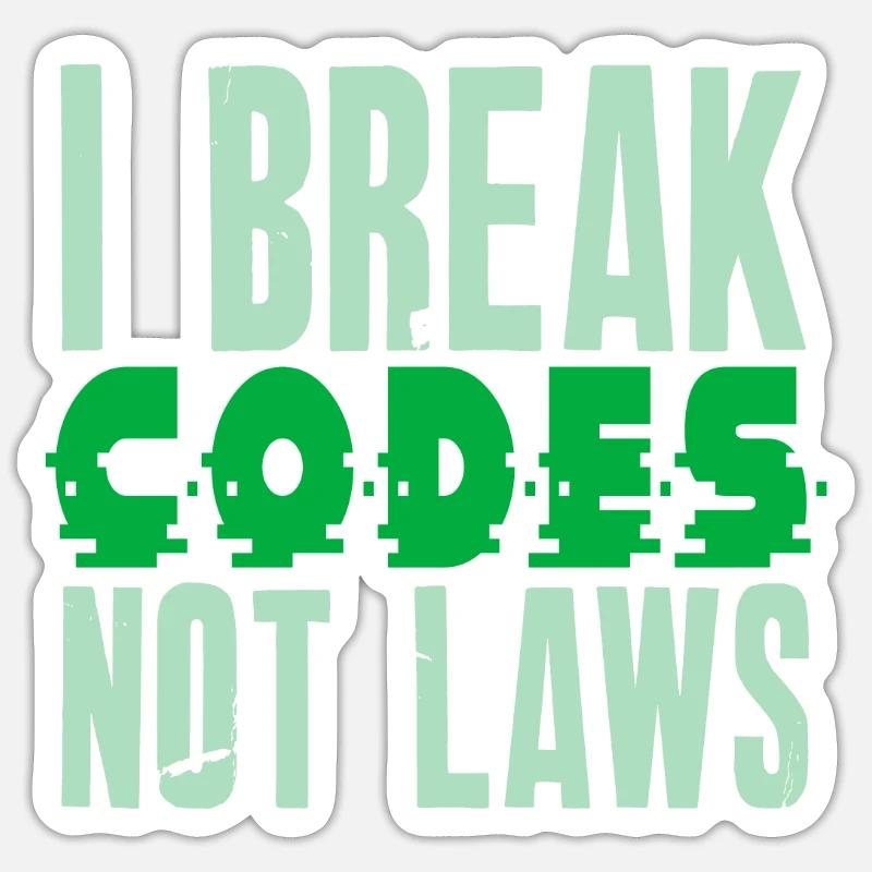 Ethical Hacker Cybersecurity Expertise - Sticker size S (10 x 10 cm) - white matte