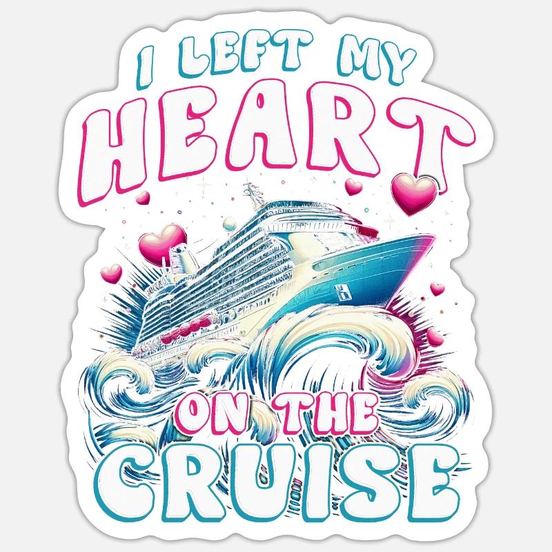 Cruise Crusader Crusader - Sticker size S (10 x 10 cm) - white matte