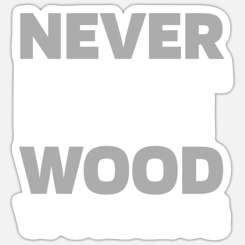 Carpenter Carpenter - Sticker size S (10 x 10 cm) - white matte