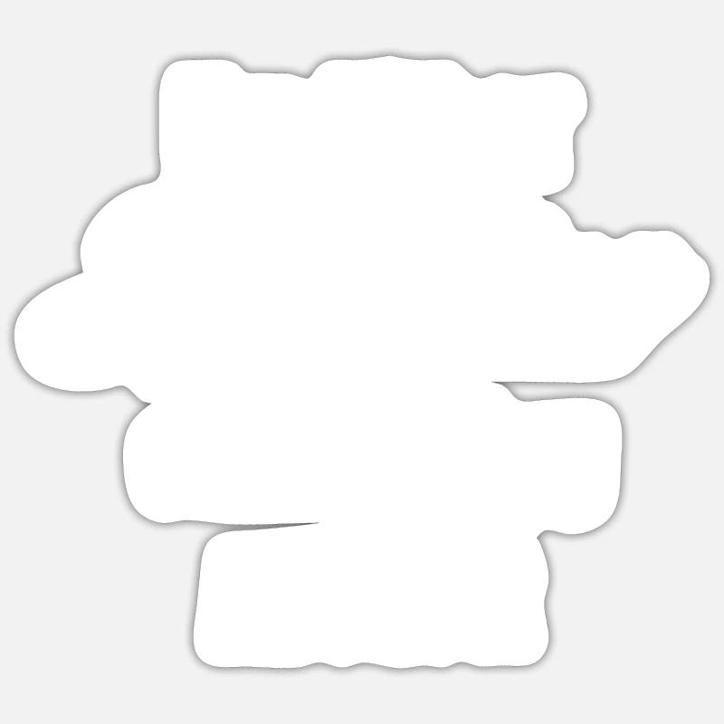 Entweder Jongliere Ich Oder Denke Darüber Nach, Sticker Größe S (10 x 10 cm)