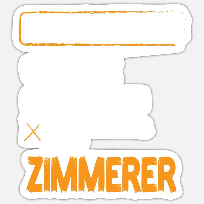 Zimmerer Relationship Status - Sticker size S (10 x 10 cm) - white matte