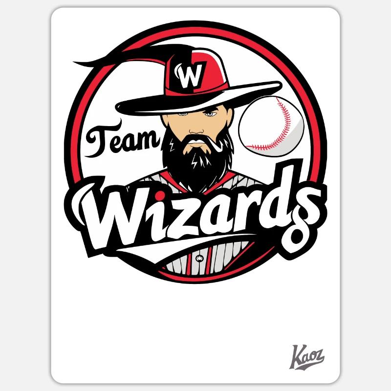 Équipe Magicien Sticker taille S (10 x 10 cm)