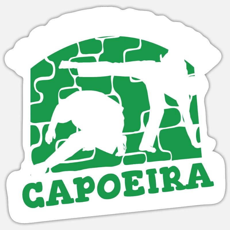 I'd Rather Be Doing Capoeira Capoeirista Ginga Sticker size S (10 x 10 cm)