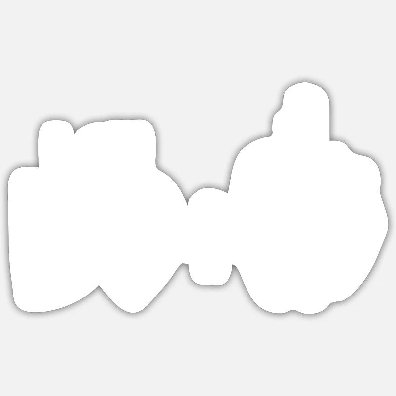 Sticker size S (10 x 10 cm) - 