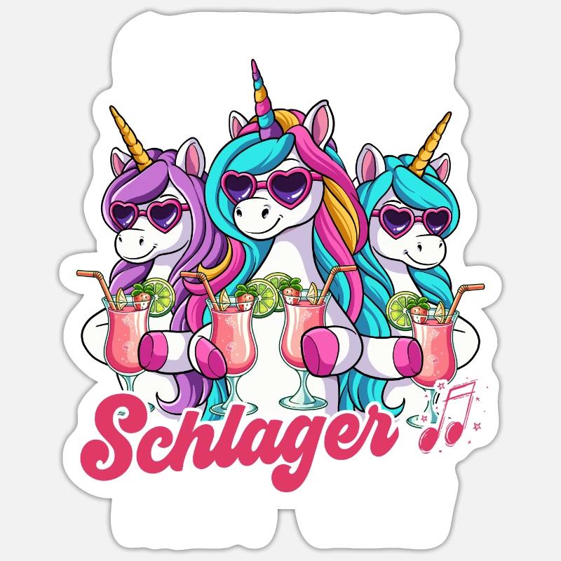 Hit - Sticker size S (10 x 10 cm) - white matte