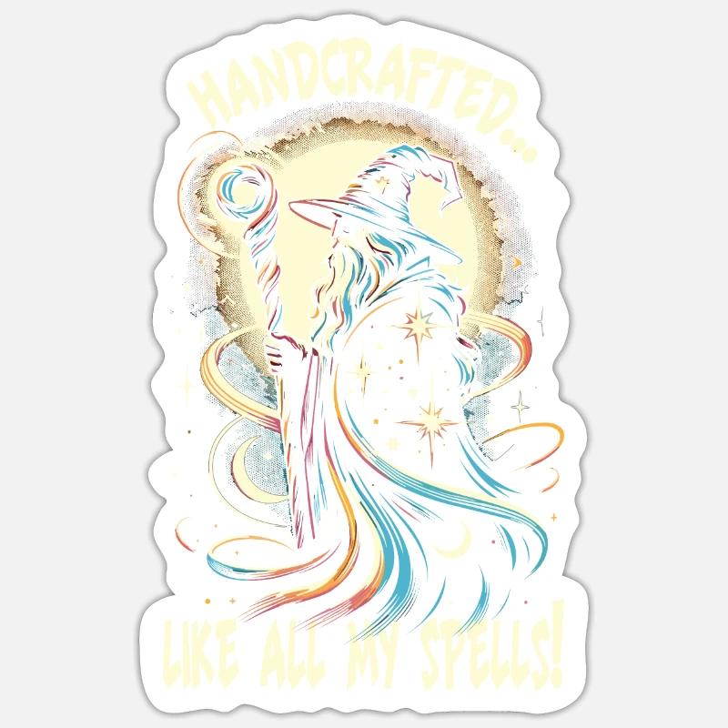 Marché médiéval Sticker taille S (10 x 10 cm)