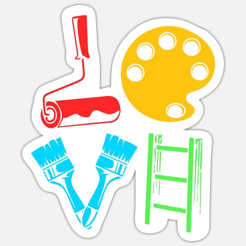 Sticker taille S (10 x 10 cm) - 