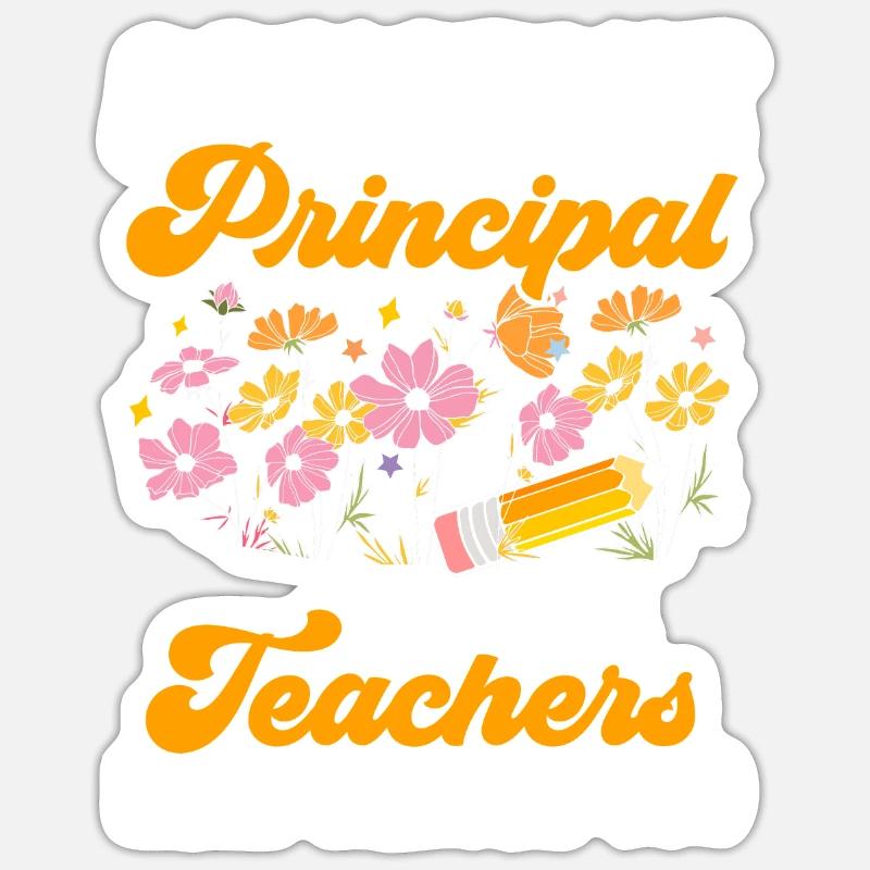 Directeur adjoint - Sticker taille S (10 x 10 cm) - blanc mat