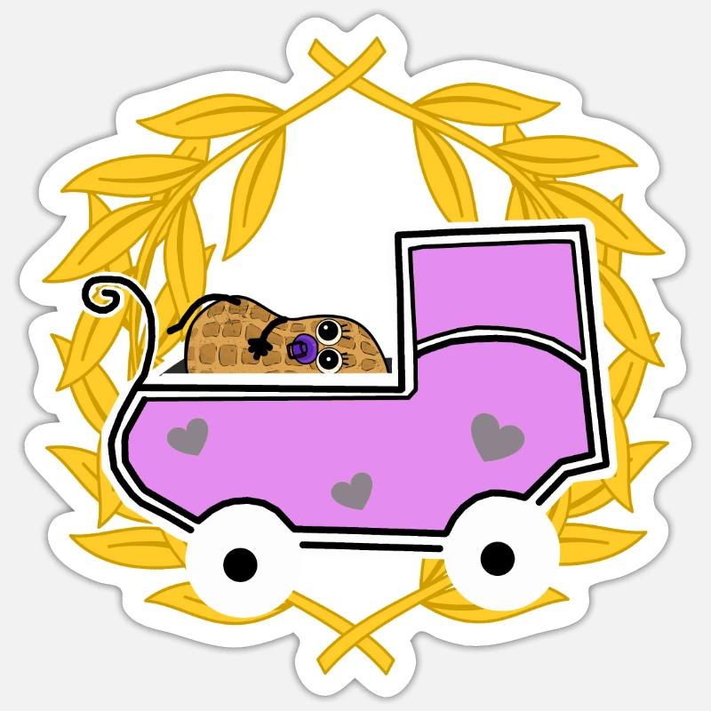 Sticker size S (10 x 10 cm) - 