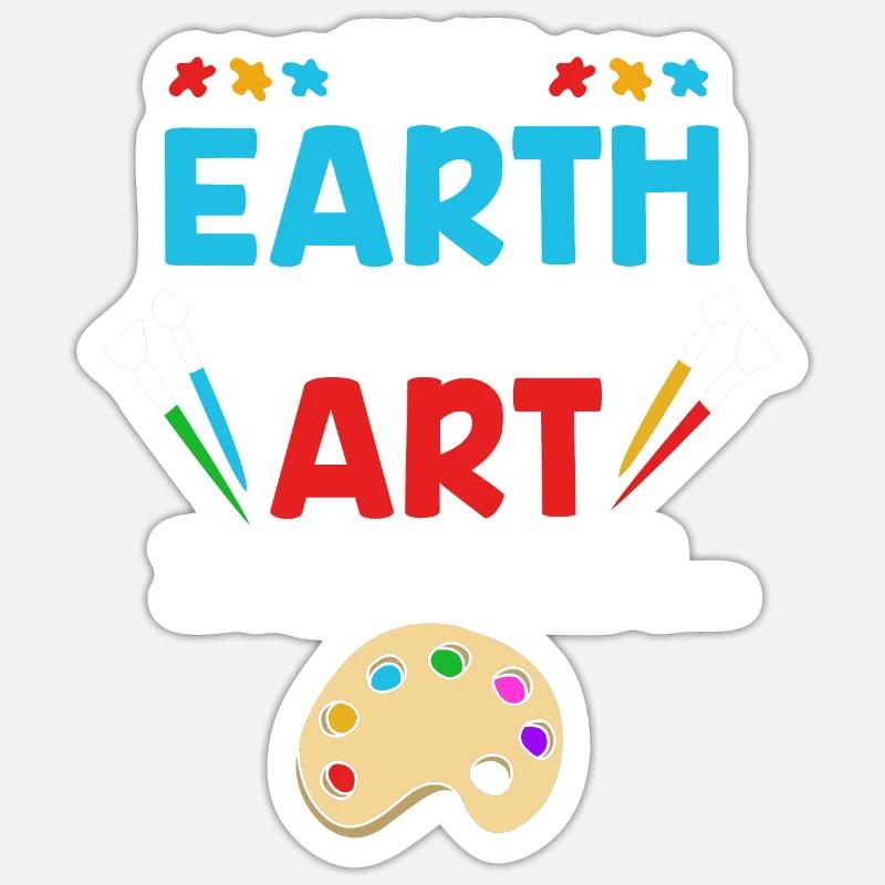 Painter Sticker size S (10 x 10 cm)