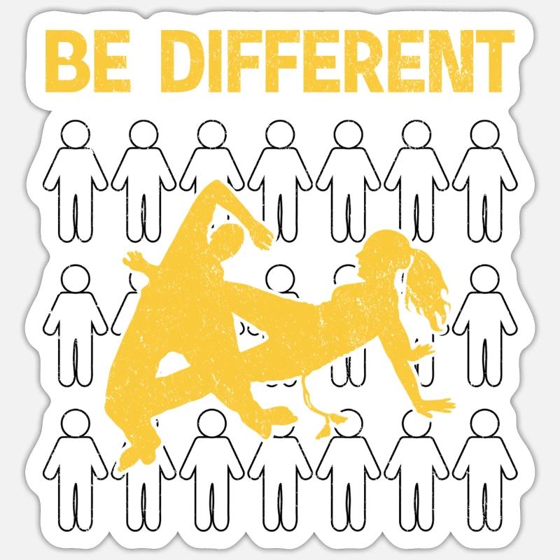 Capoeira Sei anders Sticker Größe S (10 x 10 cm)