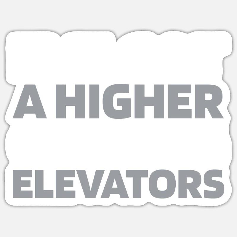 Elevator Elevator Sticker size S (10 x 10 cm)