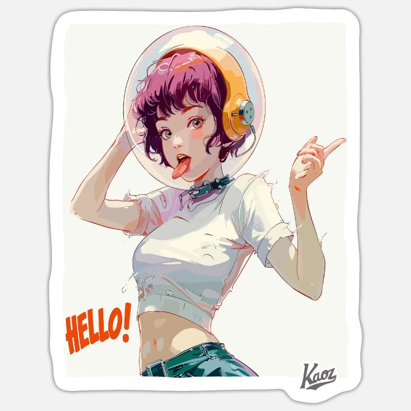 Sticker taille S (10 x 10 cm) - 