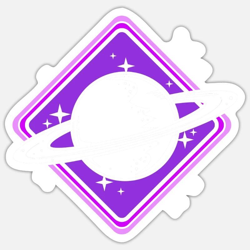 Solar System Universe Sticker size S (10 x 10 cm)