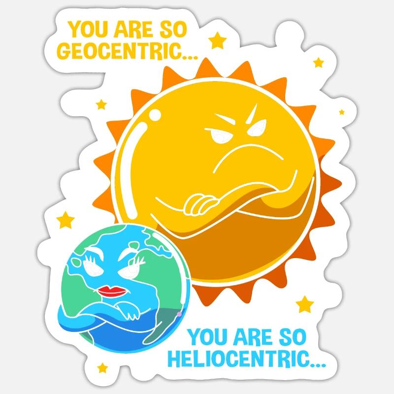 Solar System Universe Sticker size S (10 x 10 cm)