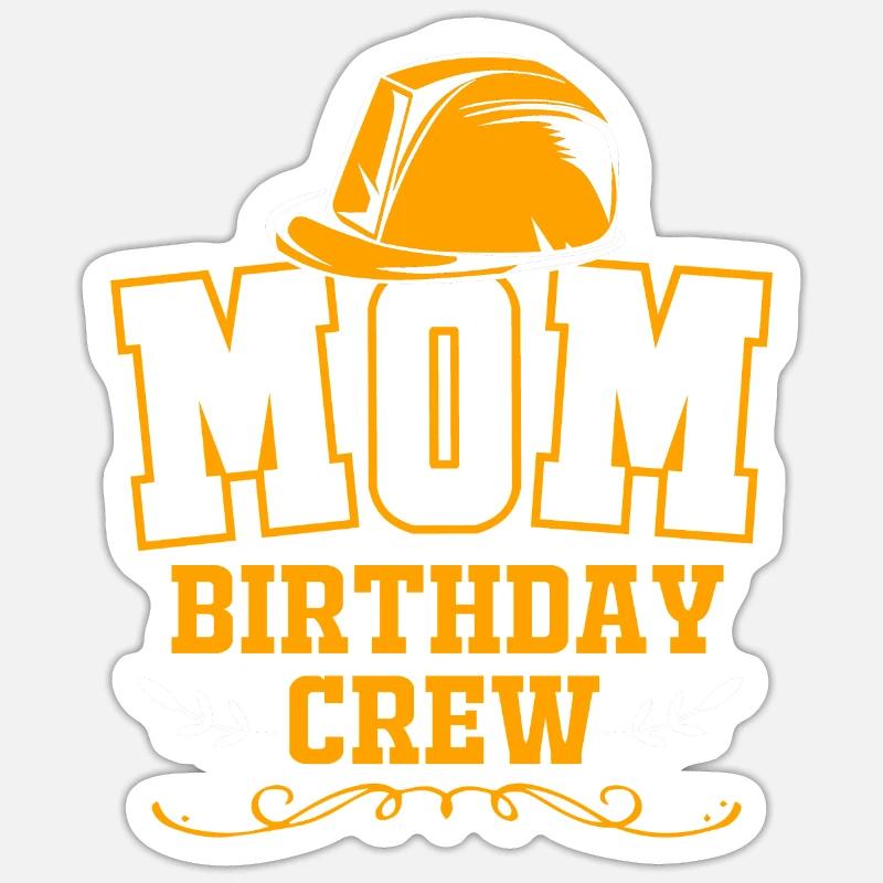 Bauarbeiter Baustelle Mutter Muttertag Sticker Größe S (10 x 10 cm)