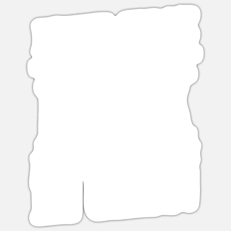 First name Dirk - Sticker size S (10 x 10 cm) - white matte
