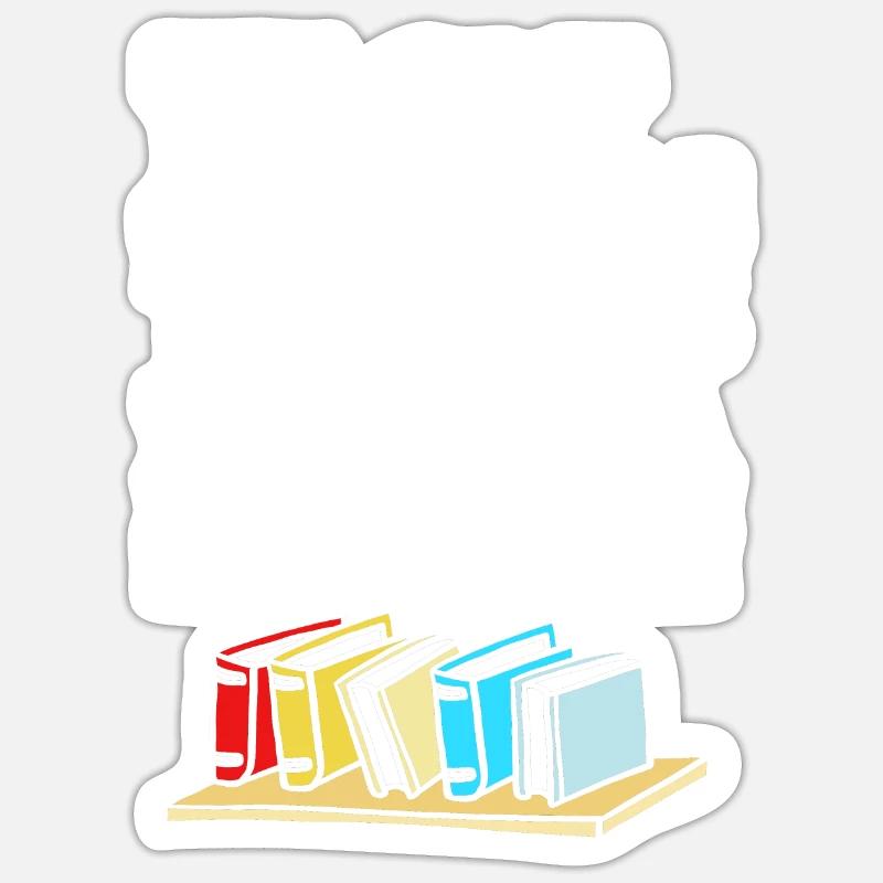 Professeur d’anglais Professeur d’anglais - Sticker taille S (10 x 10 cm) - blanc mat