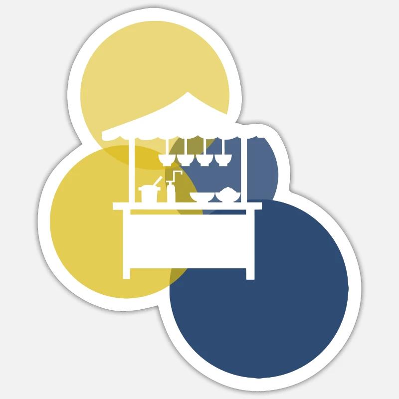 Sticker taille S (10 x 10 cm) - 