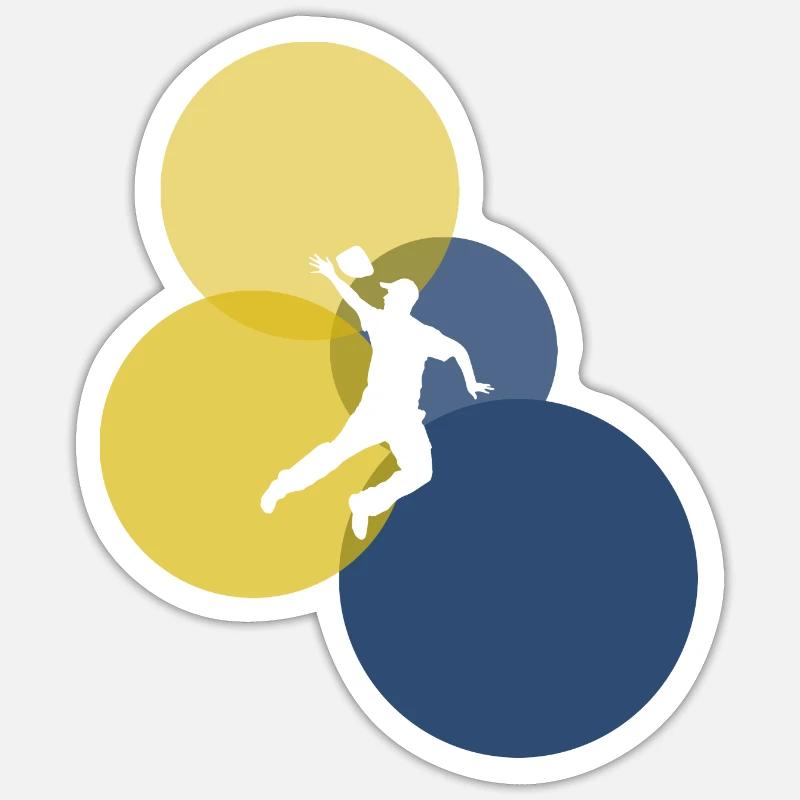Règles Cornhole Sticker taille S (10 x 10 cm)