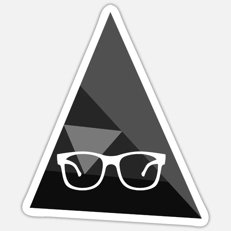 Lire l’auteur de l’éducation - Sticker taille S (10 x 10 cm) - blanc mat