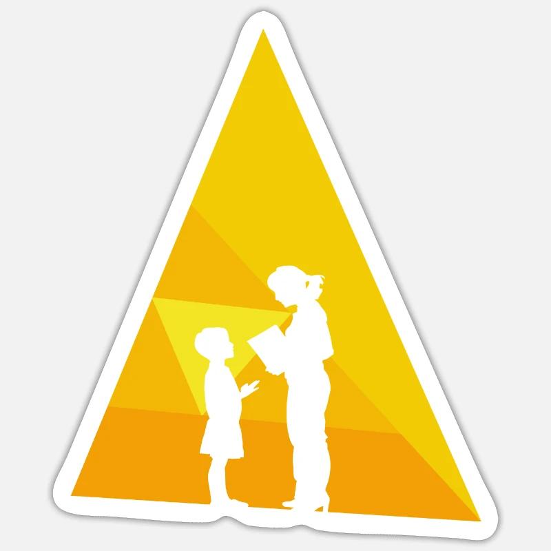 Enseignant du primaire Enseignant du primaire Sticker taille S (10 x 10 cm)