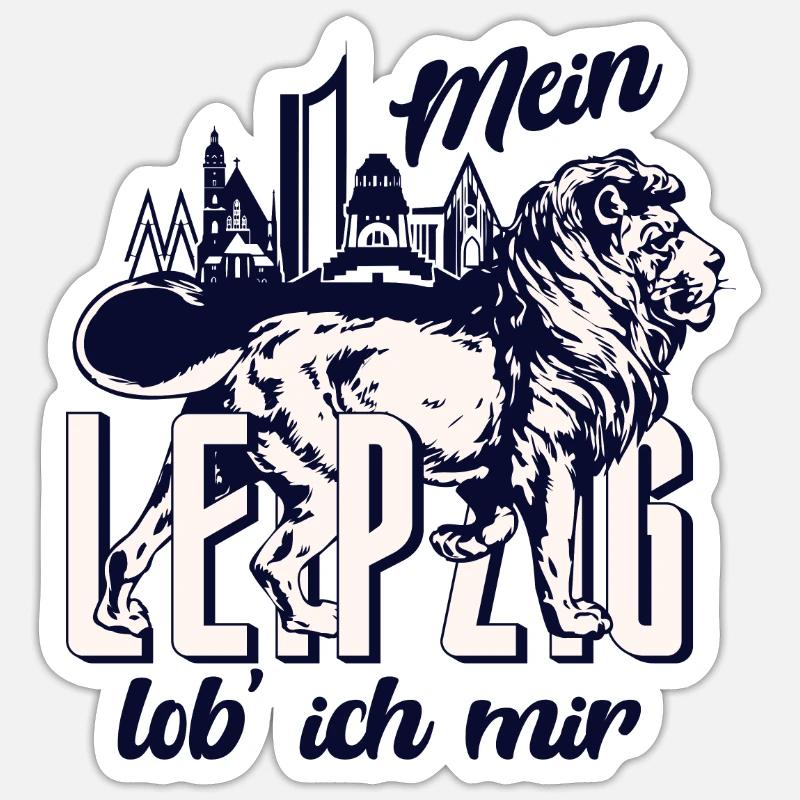 I praise my Leipzig Hell Sticker size S (10 x 10 cm)