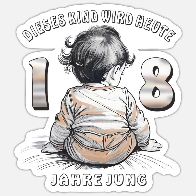 Sticker size S (10 x 10 cm) - 