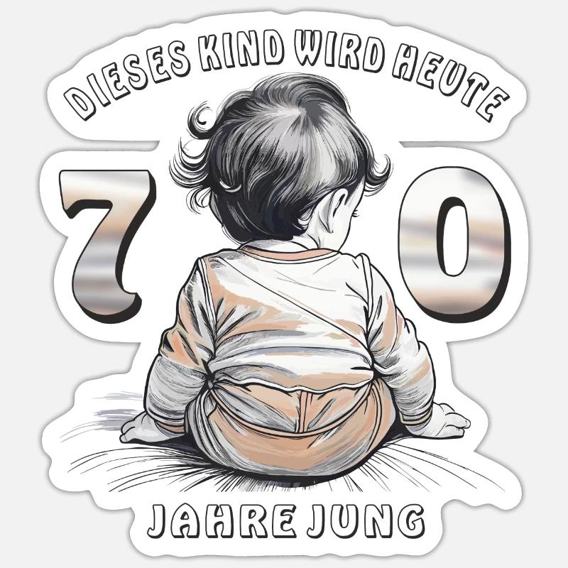 Sticker taille S (10 x 10 cm) - 