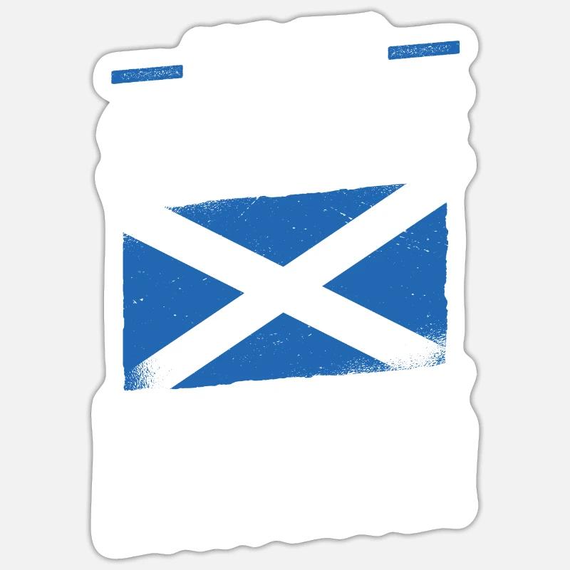 Scots Scottish Scotland - Sticker size S (10 x 10 cm) - white matte