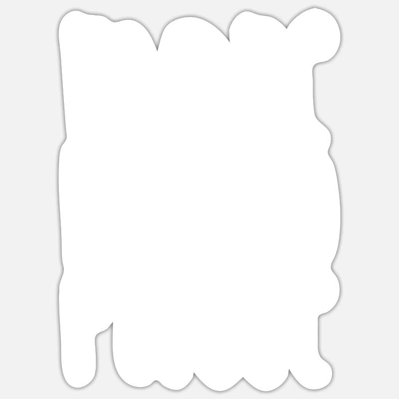 Plus de pâtes s’il vous plaît Sticker taille S (10 x 10 cm)