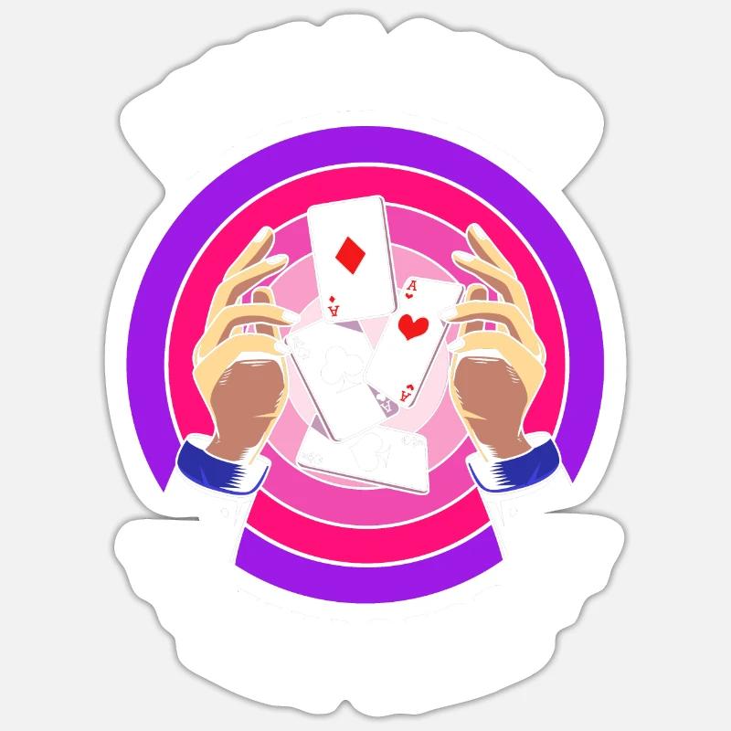 Sorcier Sticker taille S (10 x 10 cm)