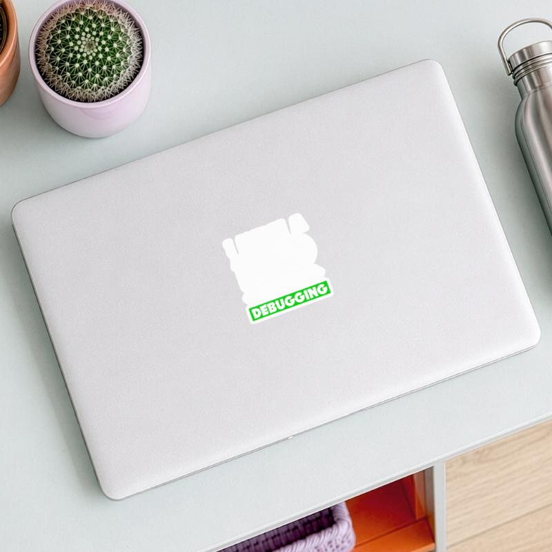 Programmer Computer Scientist Computer Nerd Gift Sticker size S (10 x 10 cm)